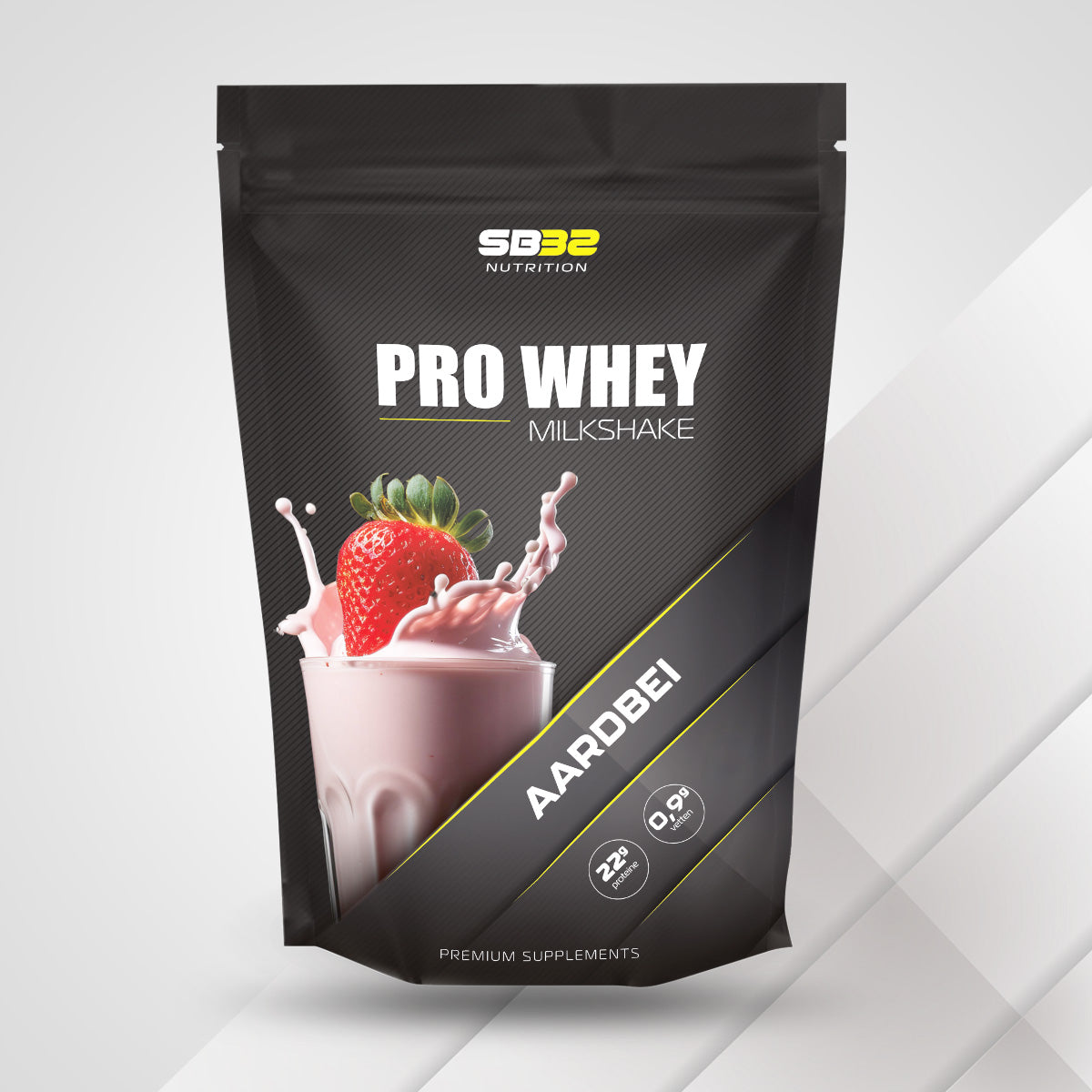 Pro Whey Milkshake Aardbei