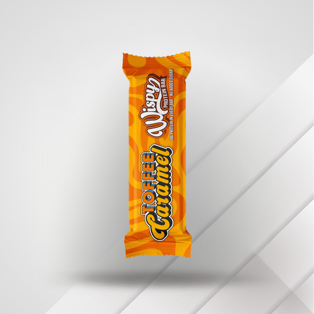 Eiwitreep Toffee Caramel